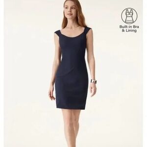OGL Eco Skin Kiss Navy Dress
